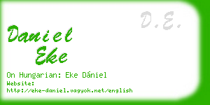 daniel eke business card